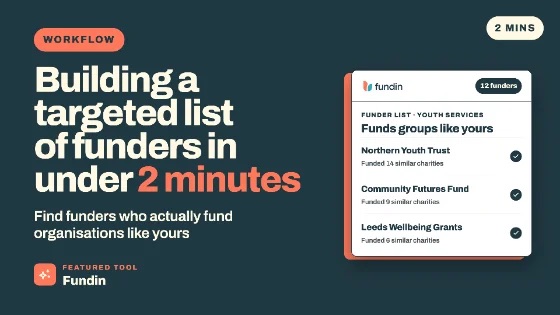 Build a targeted grant shortlist
